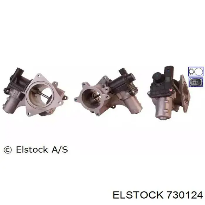 Клапан EGR, рециркуляции газов Elstock 730124