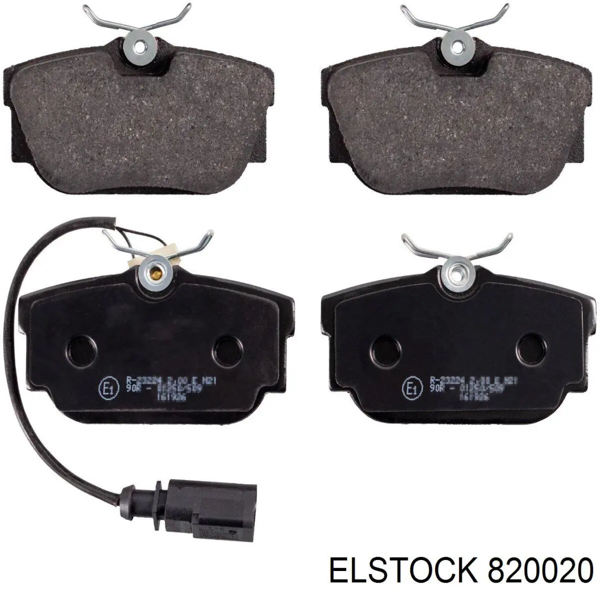 Купить 820020 Elstock Суппорт тормозной передний левый