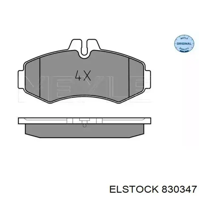 Суппорт тормозной передний правый 830347 Elstock