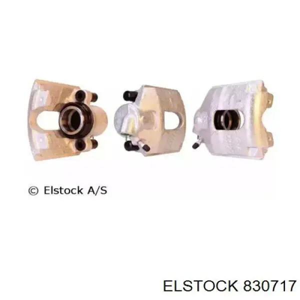 830717 Elstock суппорт тормозной передний правый