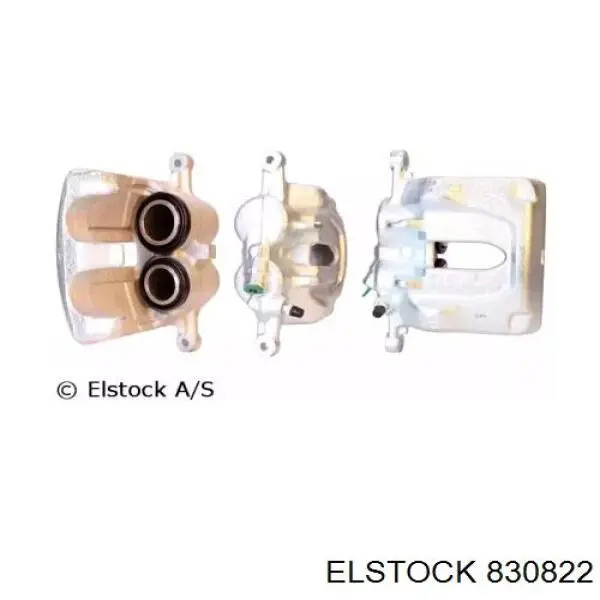 83-0822 Elstock суппорт тормозной передний правый