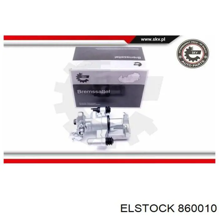860010 Elstock Тормозной суппорт задний левый