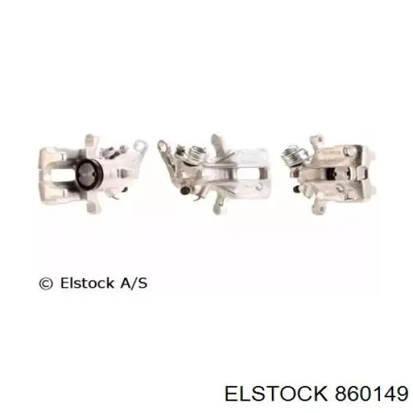 86-0149 Elstock суппорт тормозной задний правый