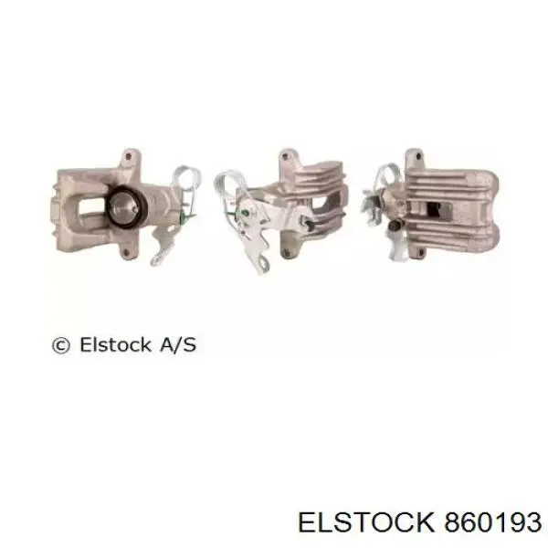 86-0193 Elstock суппорт тормозной задний левый