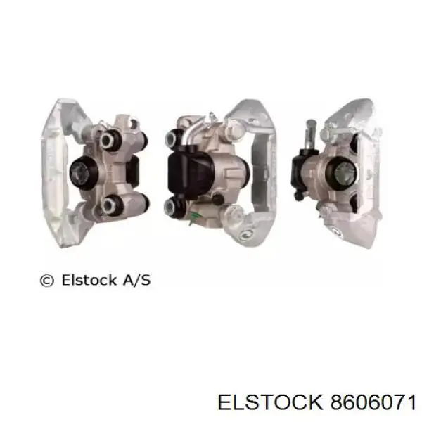86-0607-1 Elstock суппорт тормозной задний левый
