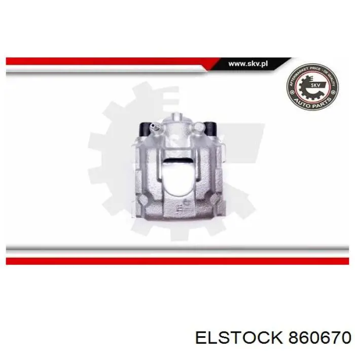 Задний левый суппорт Elstock 860670 цена, от 43.01 USD