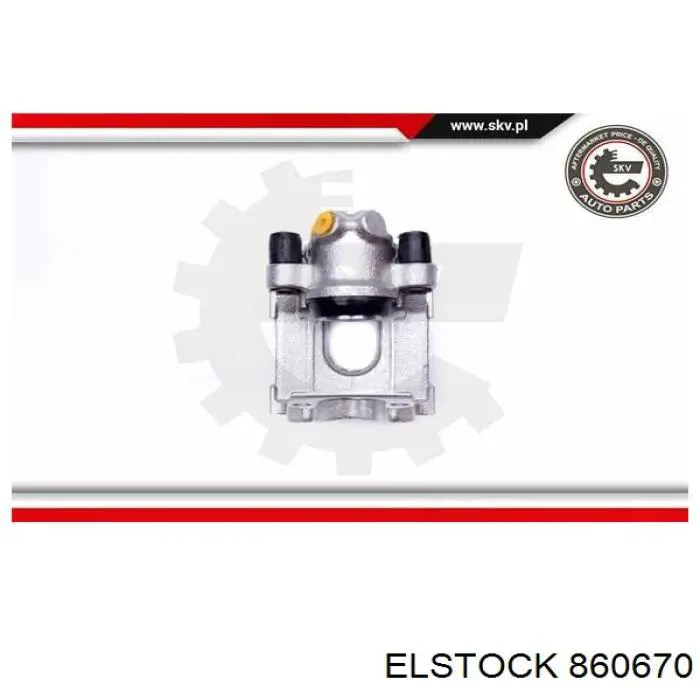 Купить 860670 Elstock Суппорт задний левый