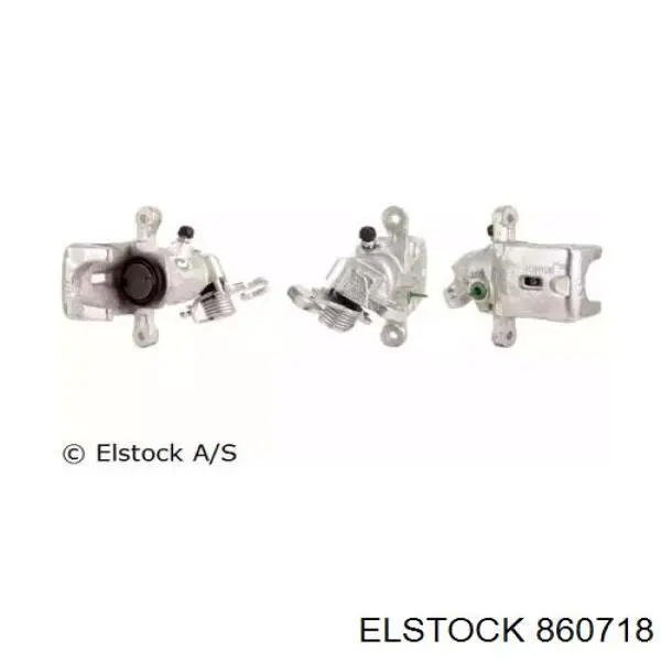 86-0718 Elstock суппорт тормозной задний левый