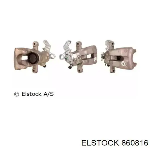 86-0816 Elstock суппорт тормозной задний правый
