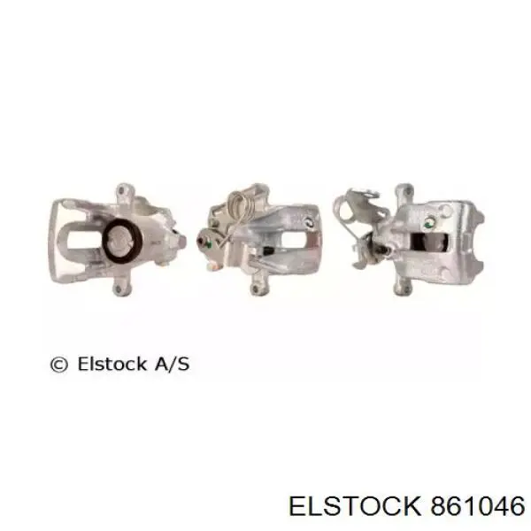 86-1046 Elstock суппорт тормозной задний левый