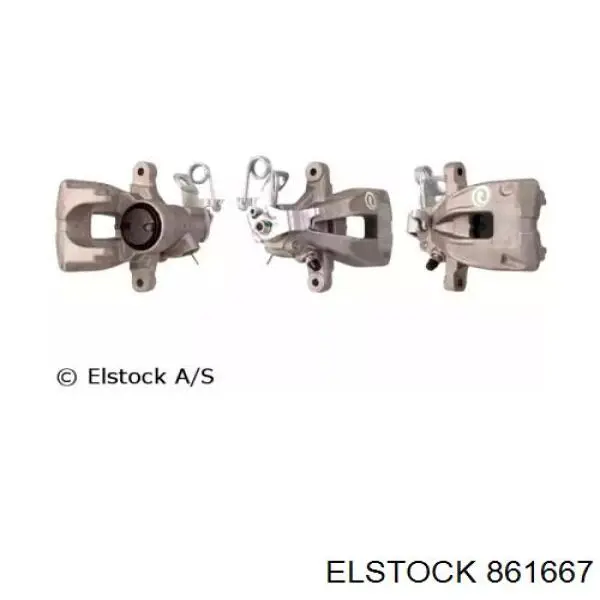 86-1667 Elstock суппорт тормозной задний левый