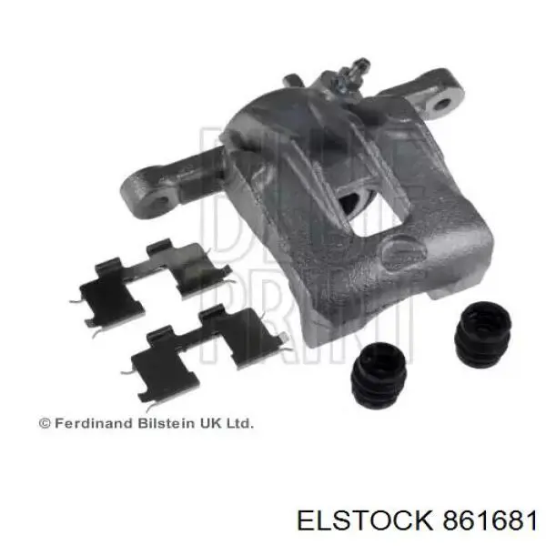 Суппорт тормозной левый задний Elstock 861681