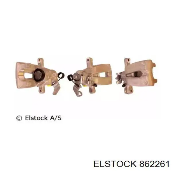 86-2261 Elstock суппорт тормозной задний левый