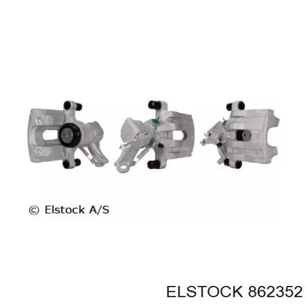 86-2352 Elstock суппорт тормозной задний левый