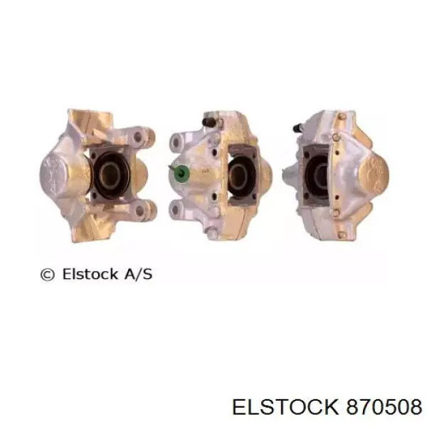 87-0508 Elstock суппорт тормозной задний правый