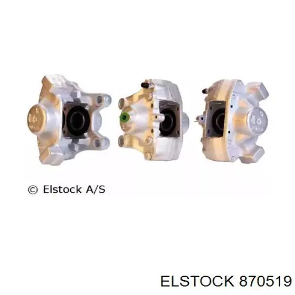 87-0519 Elstock суппорт тормозной задний правый