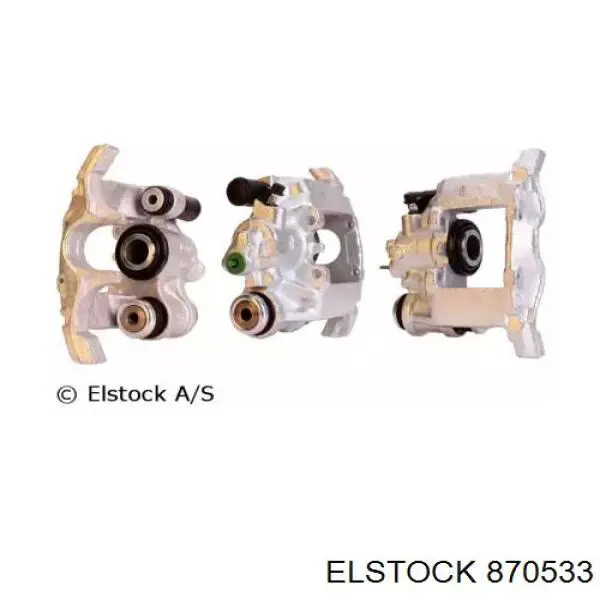 87-0533 Elstock суппорт тормозной задний правый