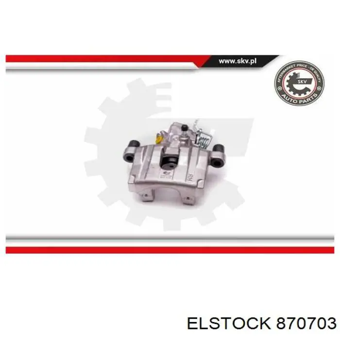 Тормозной суппорт правый задний Elstock 870703 цена, от 51.65 USD