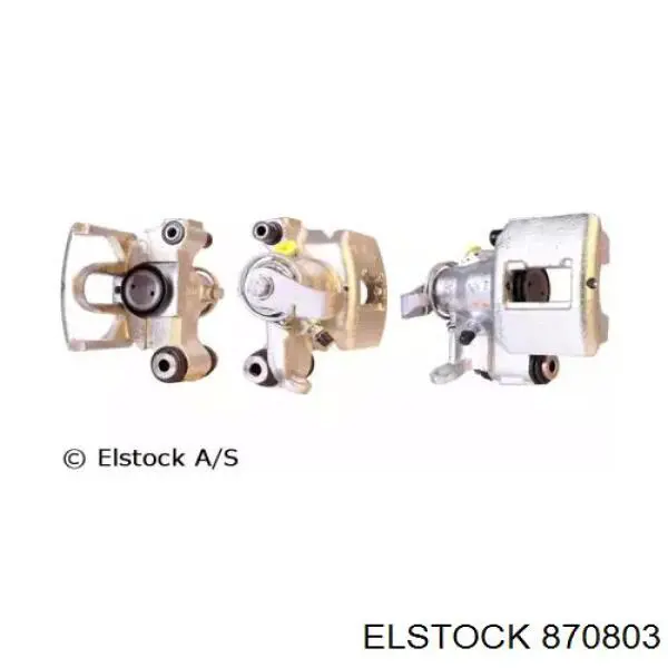 870803 Elstock суппорт тормозной задний правый