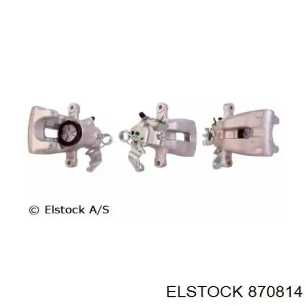 87-0814 Elstock суппорт тормозной задний правый