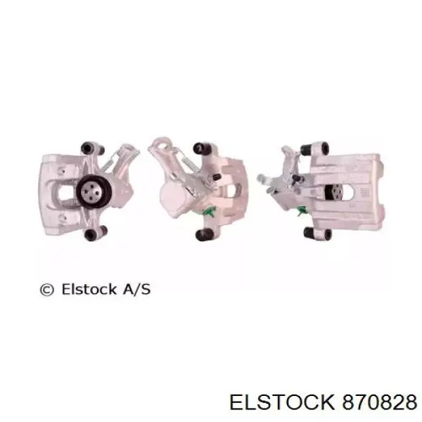 87-0828 Elstock суппорт тормозной задний правый