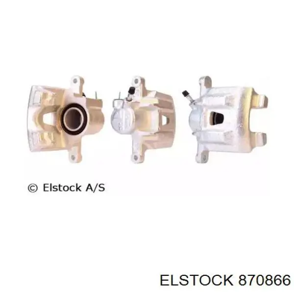 87-0866 Elstock суппорт тормозной задний правый