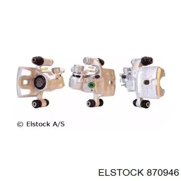 87-0946 Elstock суппорт тормозной задний правый