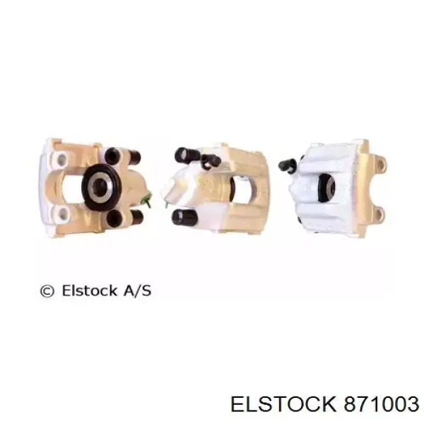 87-1003 Elstock суппорт тормозной задний левый