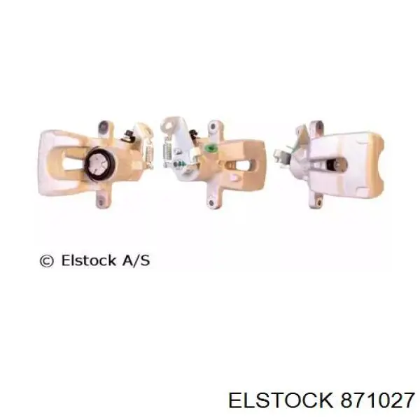 87-1027 Elstock суппорт тормозной задний правый
