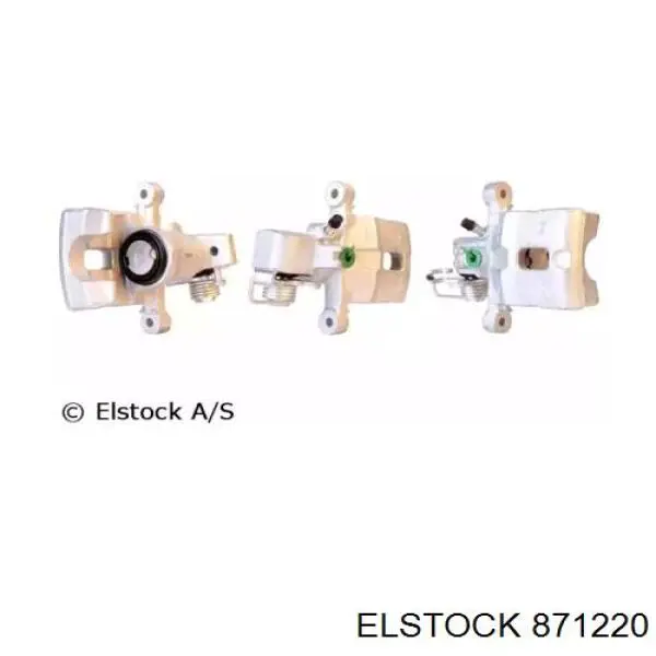 87-1220 Elstock суппорт тормозной задний правый