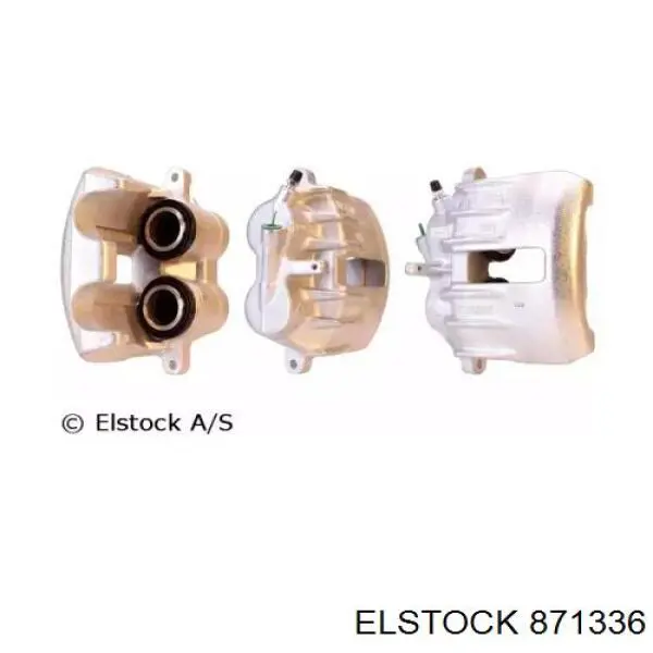 871336 Elstock суппорт тормозной передний правый