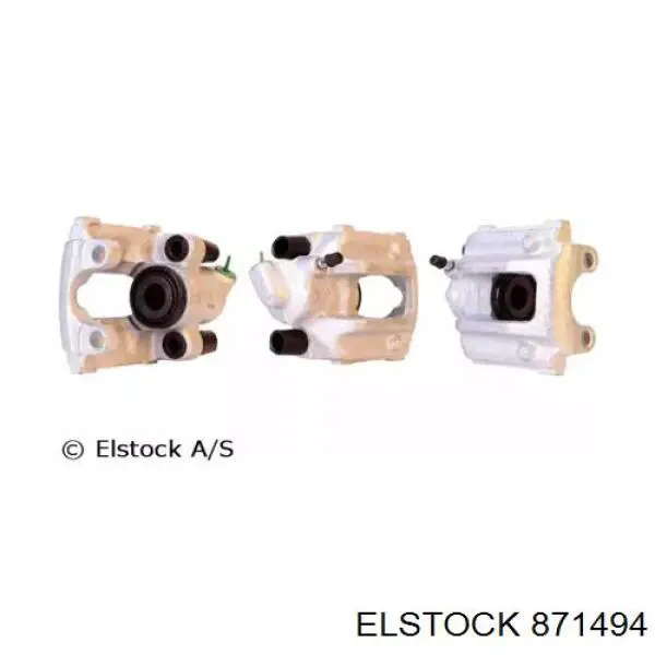 87-1494 Elstock суппорт тормозной задний правый