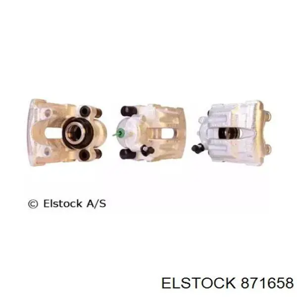 87-1658 Elstock суппорт тормозной задний правый