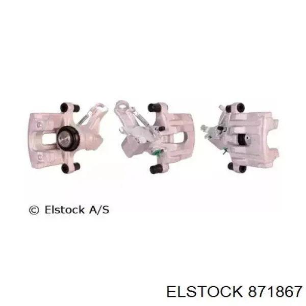 87-1867 Elstock суппорт тормозной задний правый