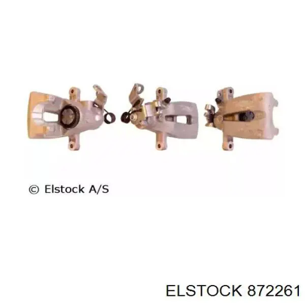87-2261 Elstock суппорт тормозной задний правый