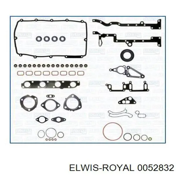 Прокладка ГБЦ 0052832 Elwis Royal