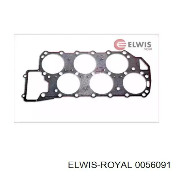 Прокладка ГБЦ 0056091 Elwis Royal