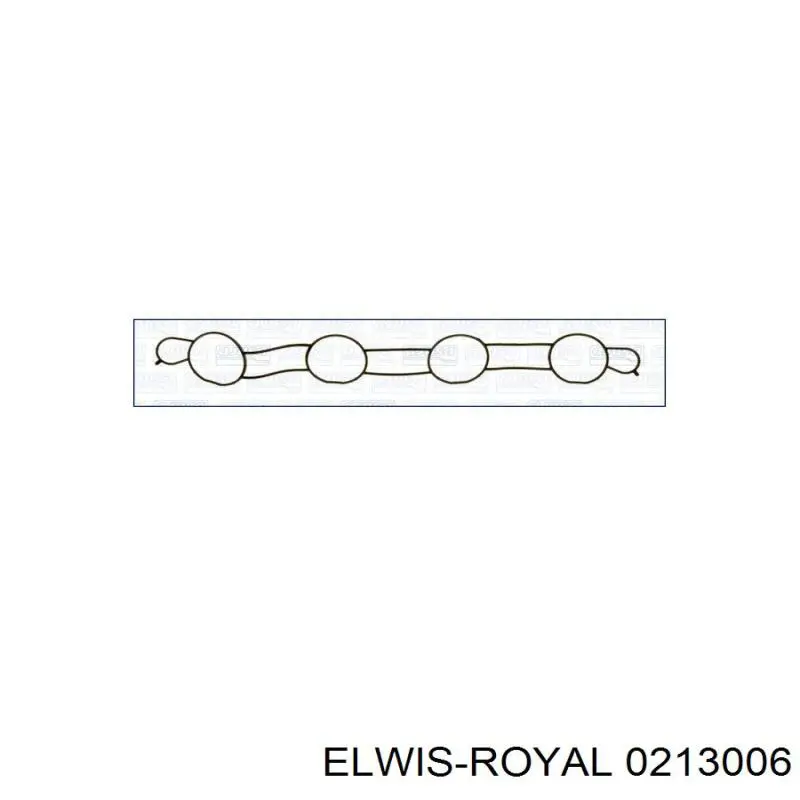 Junta, colector de admisión, inferior 0213006 Elwis Royal