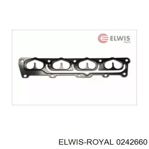 0242660 Elwis Royal vedante inferior de tubo coletor de admissão