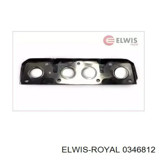0346812 Elwis Royal vedante de tubo coletor de escape