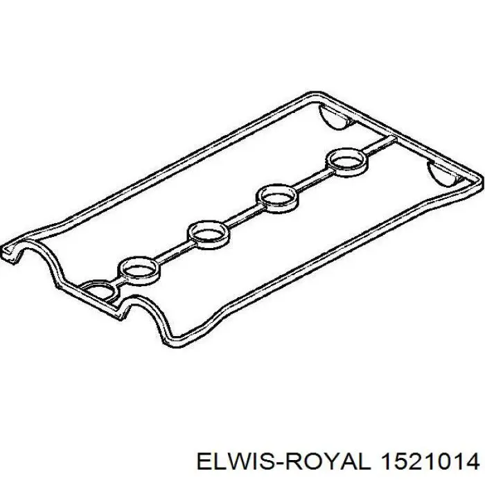 1521014 Elwis Royal vedante de tampa de válvulas de motor