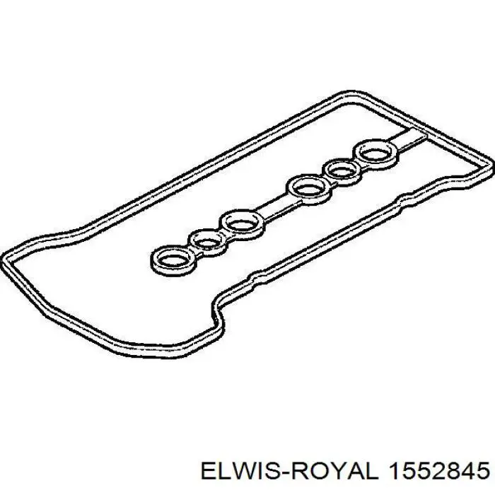 Junta de la tapa de válvulas del motor 1552845 Elwis Royal