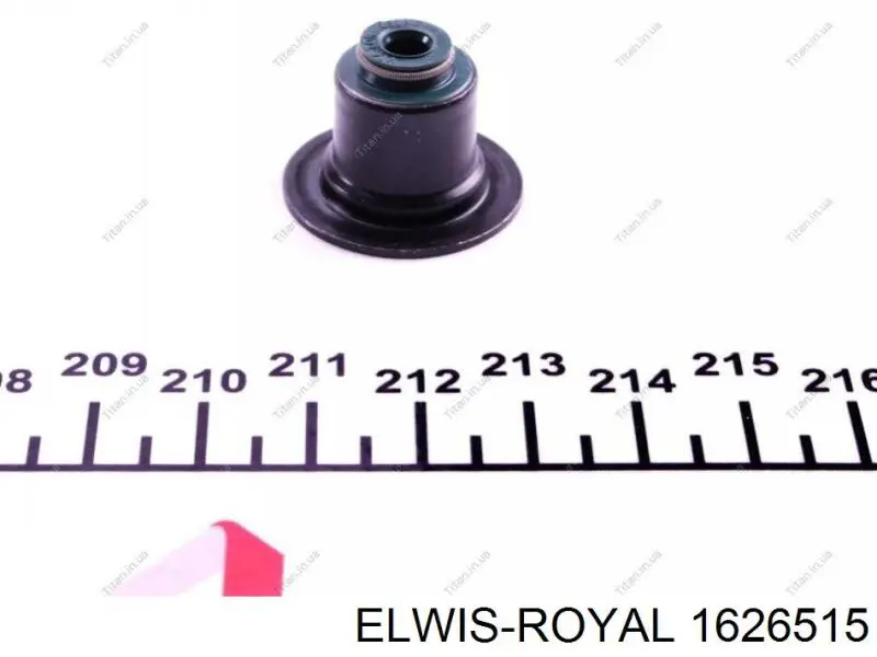 1626515 Elwis Royal vedação de válvula (de óleo de escape)