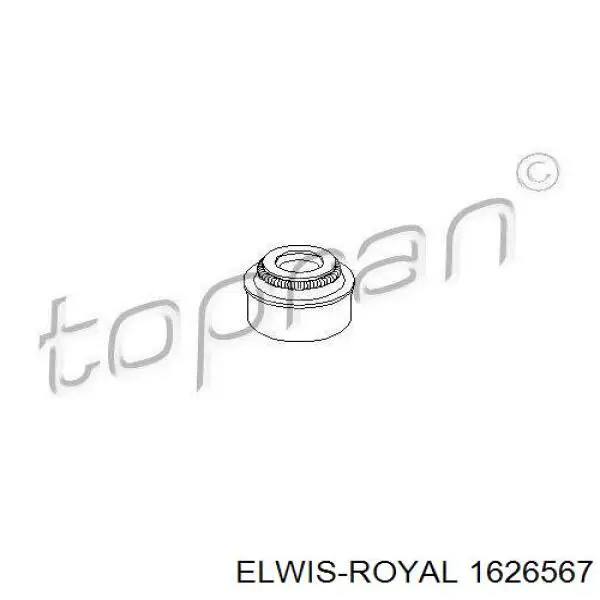 1626567 Elwis Royal сальник клапана (маслосъемный, впуск/выпуск)