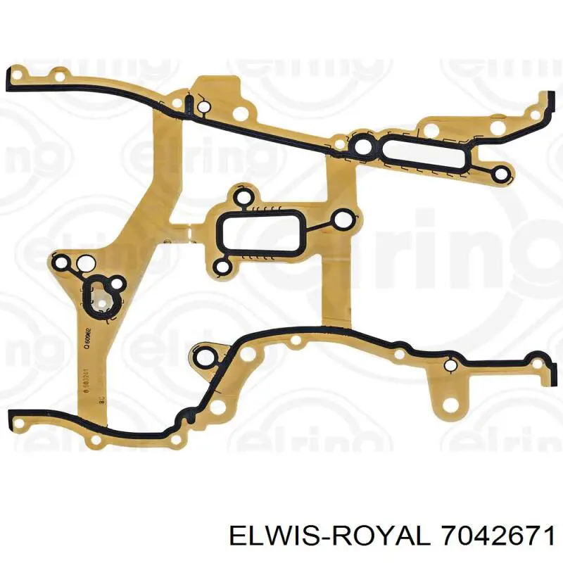 7042671 Elwis Royal vedante de tampa dianteira de motor