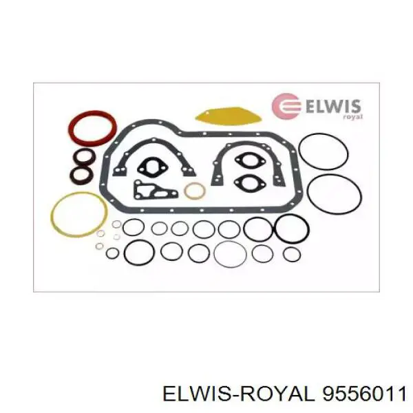 9556011 Elwis Royal kit inferior de vedantes de motor