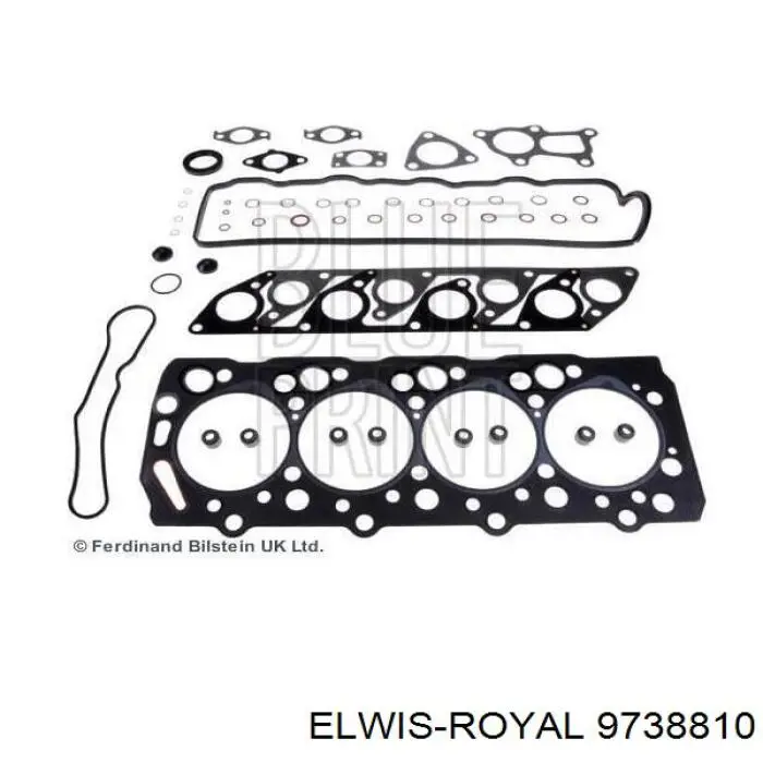 9738810 Elwis Royal комплект прокладок двигателя верхний