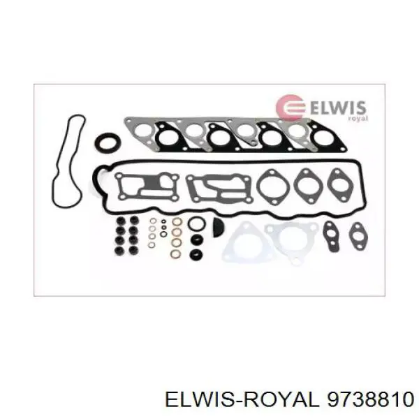 Juego de juntas de motor, completo, superior 9738810 Elwis Royal