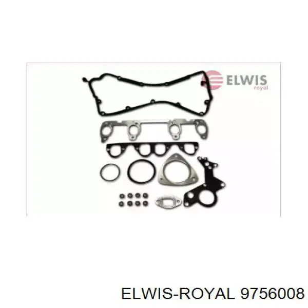 Верхний комплект прокладок двигателя 9756008 Elwis Royal