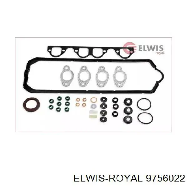 9756022 Elwis Royal комплект прокладок двигателя верхний